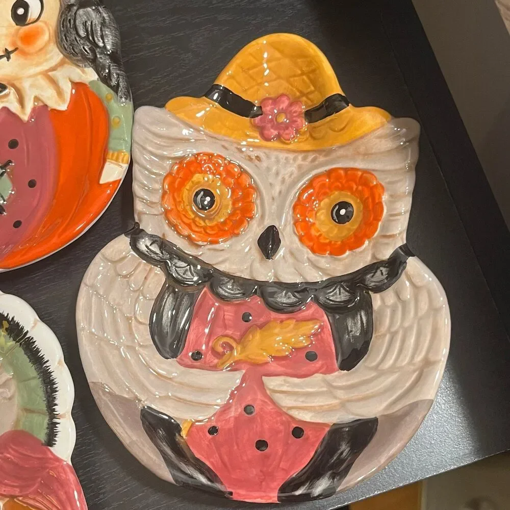 Johanna Parker Fall Thanksgiving Mini Plates Set of 5